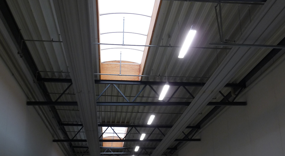 Nyt lys giver godt arbejdsmiljø